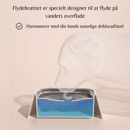 Anti splash Vandskål - Hvid