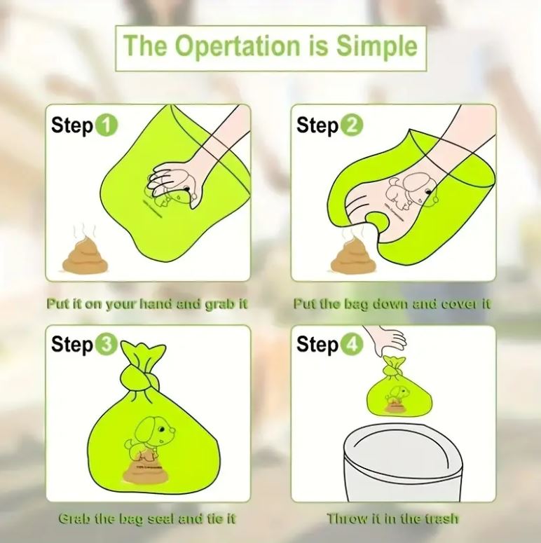 Høm Høm poser - Bionedbrydelige - 10 ruller