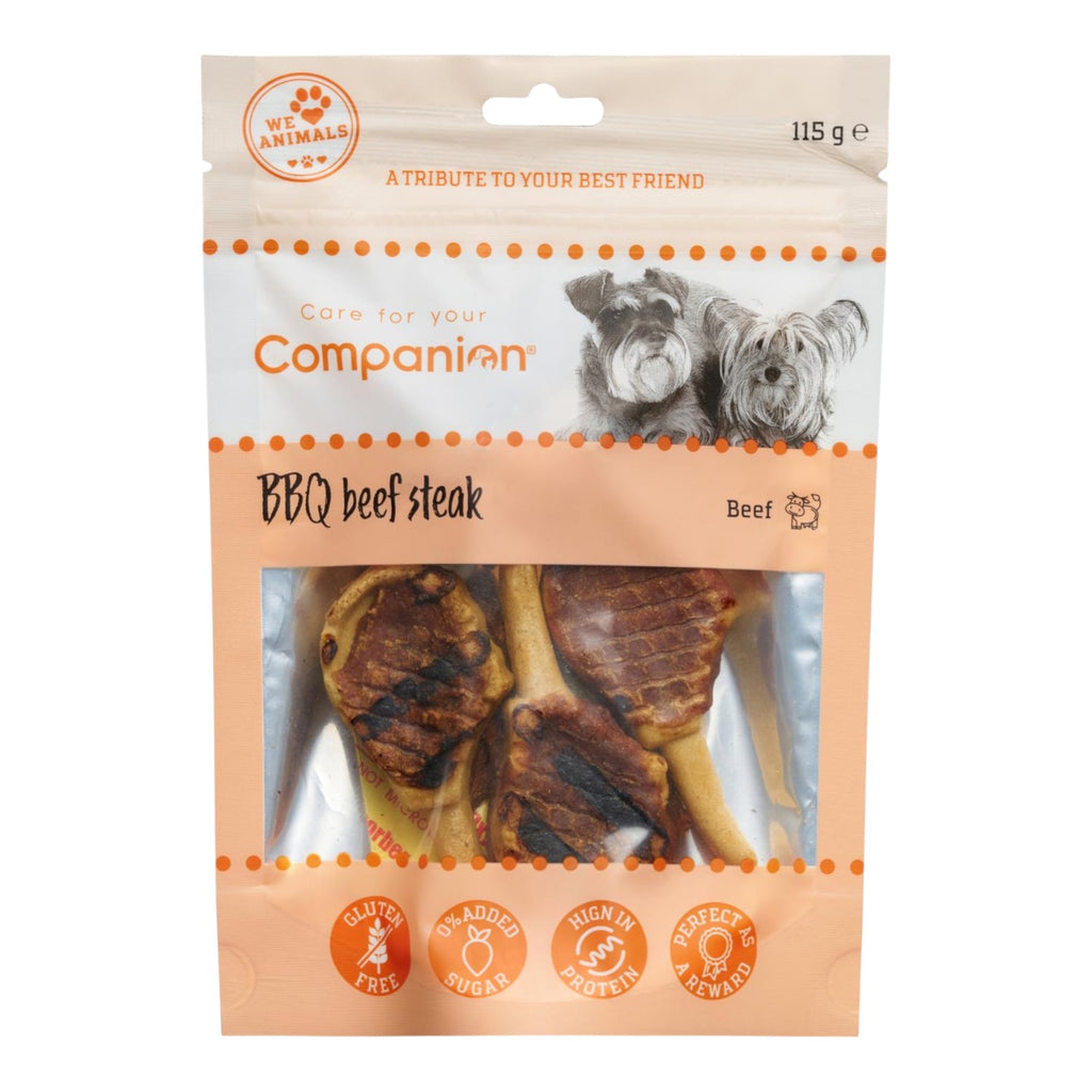 Companion - BBQ Steaks m. Oksekød - 115g