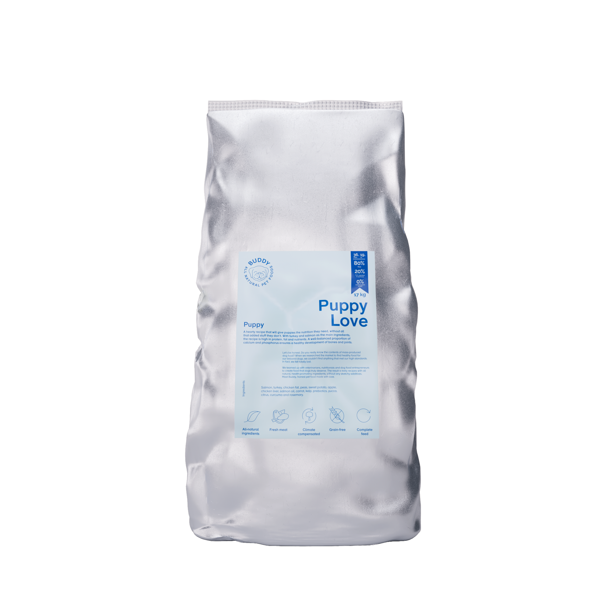 Buddy Pet Foods - Hundefoder -  Hvalpefoder