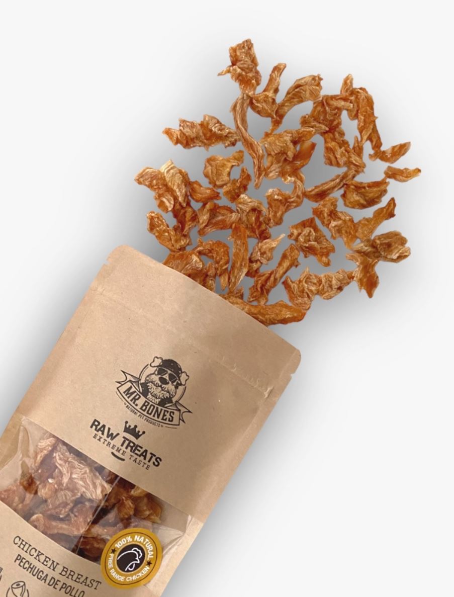 Kyllingebryst strimler- Naturlige godbidder 45g ØKO