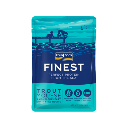 Fish4Dogs - Finest - Ørred Mousse 100g