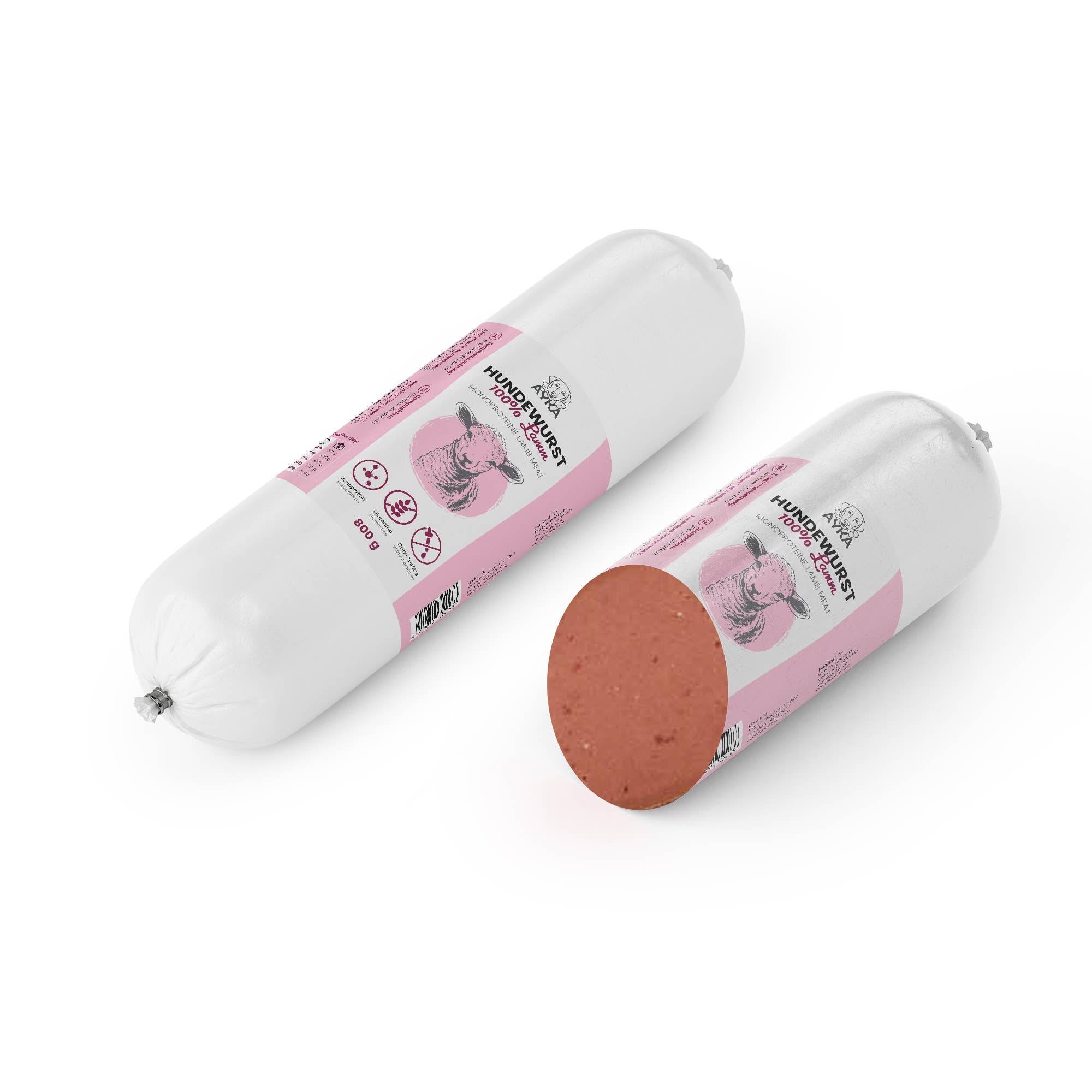 Ayka - Foderpølse m. Lam 800g