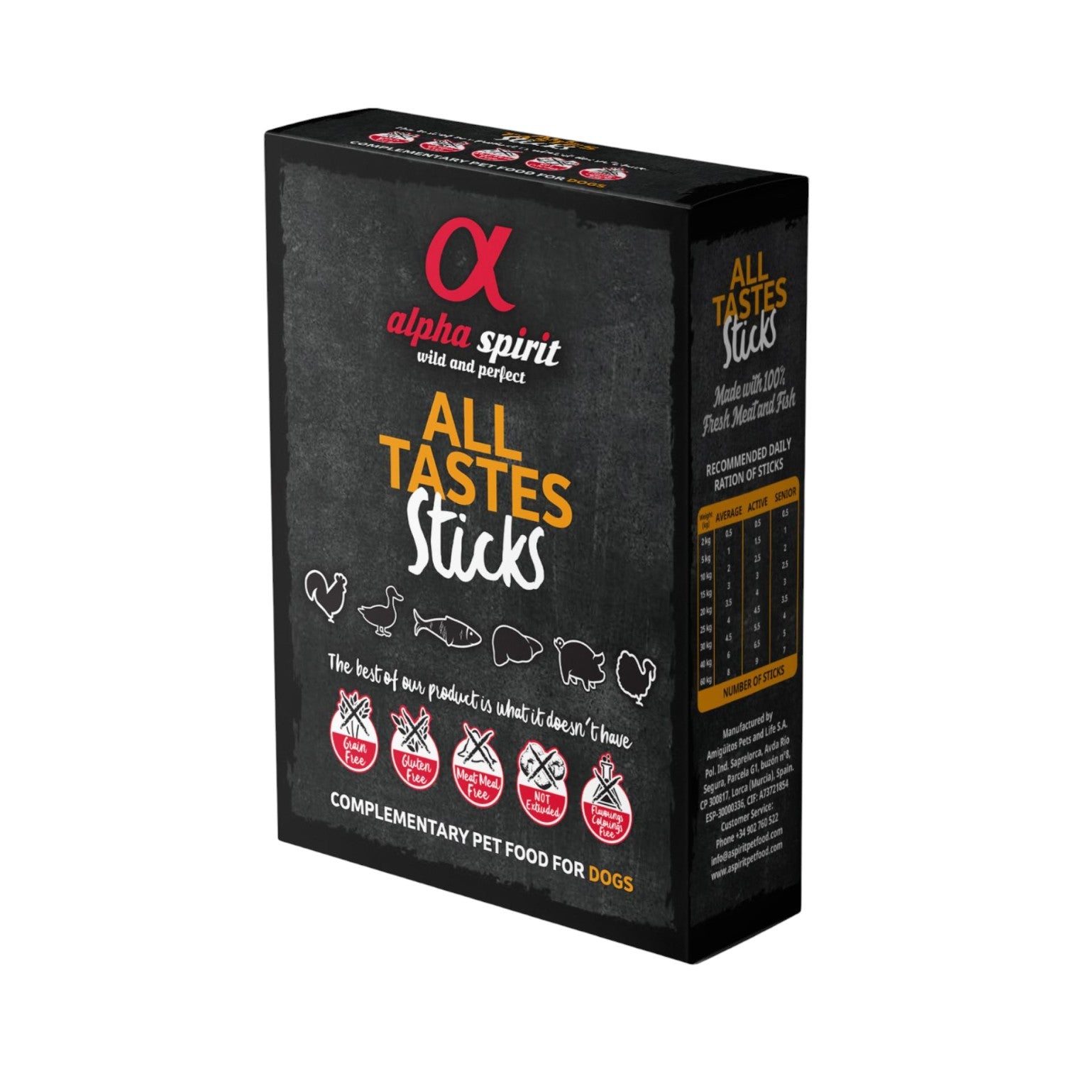 Alpha Spirit Sticks - Smagspakke (6 varianter)