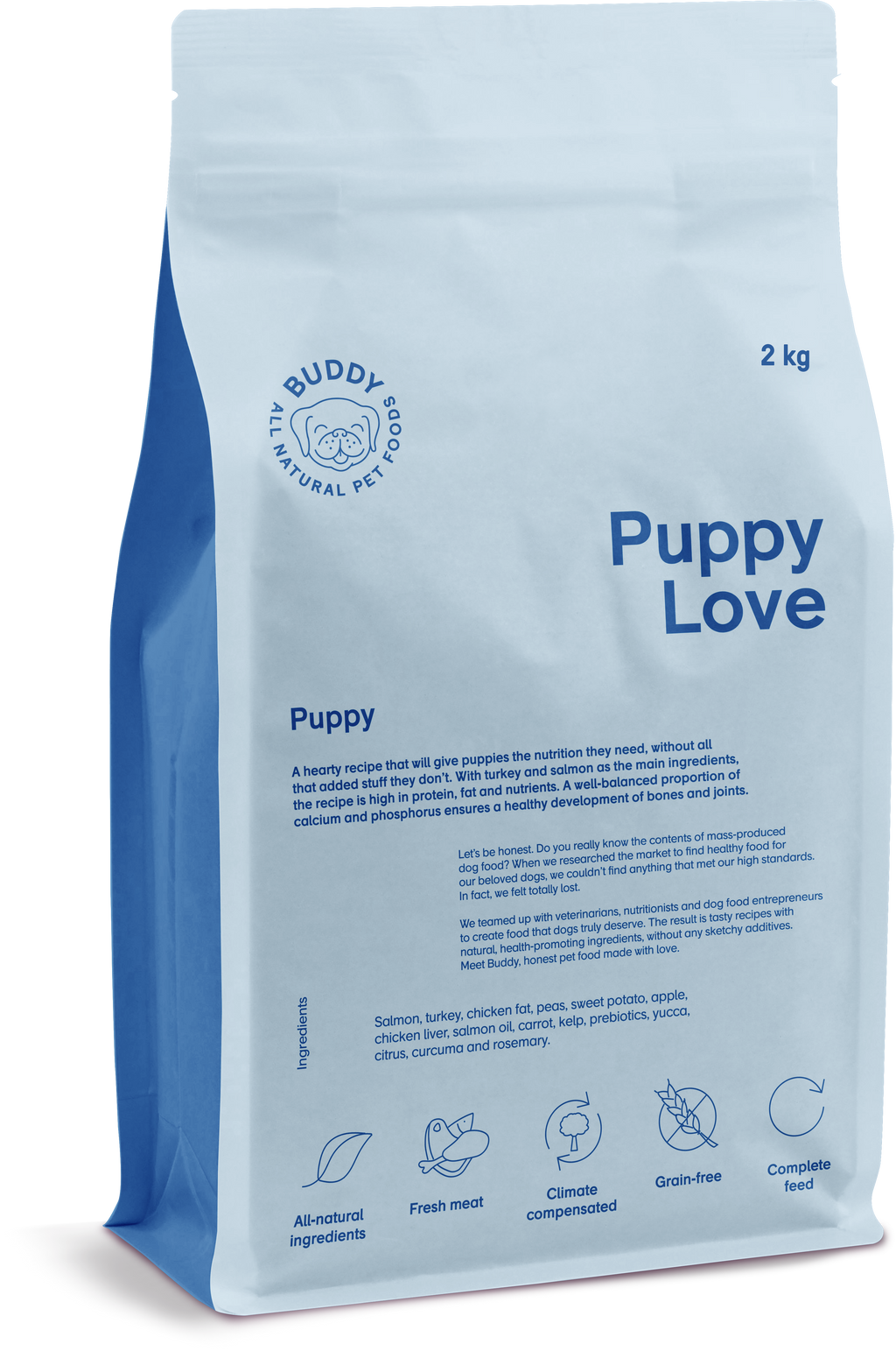 Buddy Pet Foods - Hundefoder -  Hvalpefoder