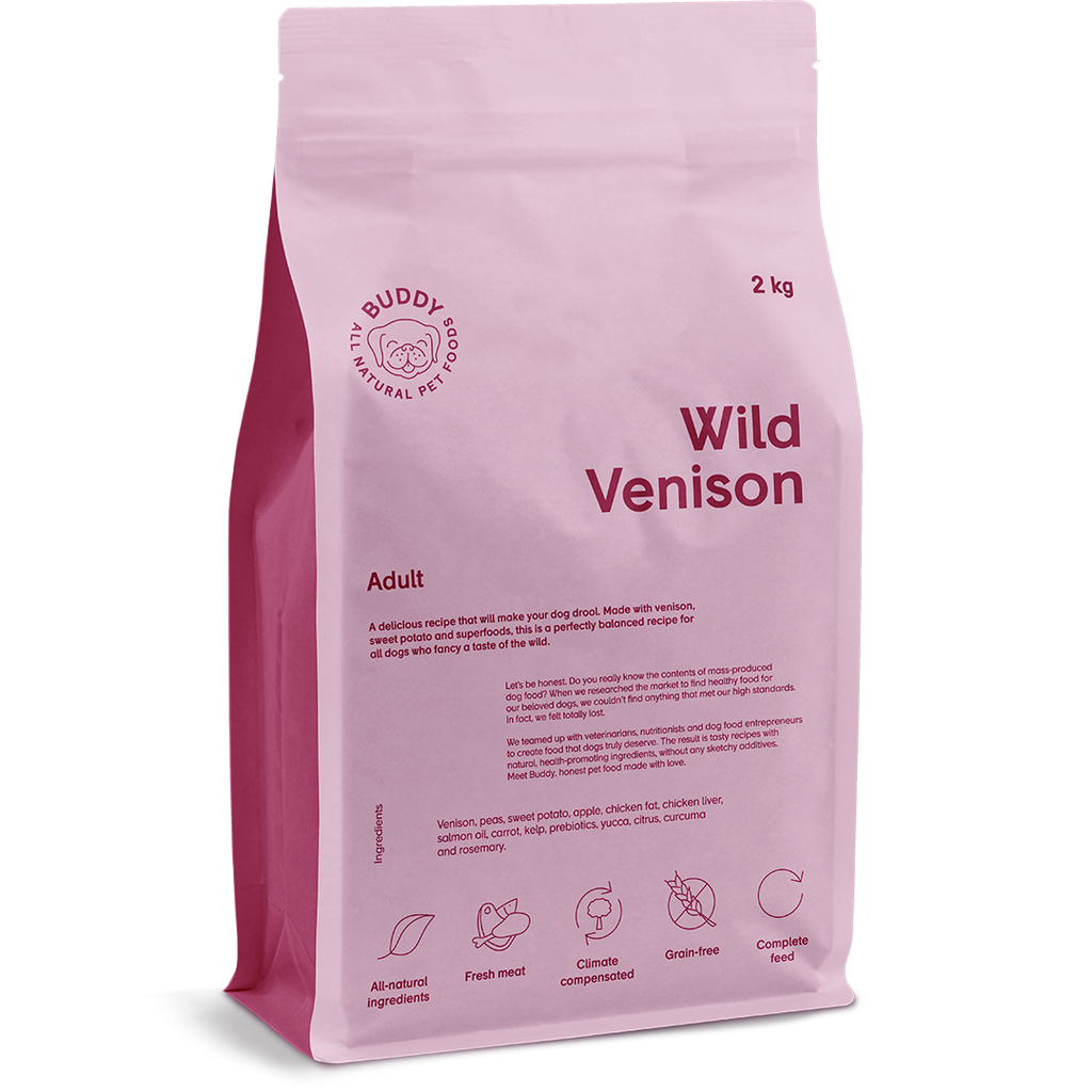 Buddy Pet Foods - Hundefoder -  Vildt