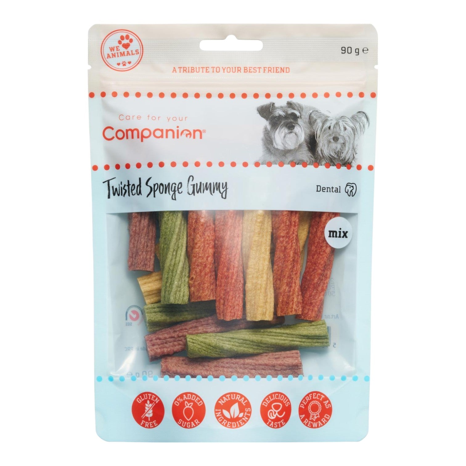Companion - Dental - Bløde tygge snacks - 90g