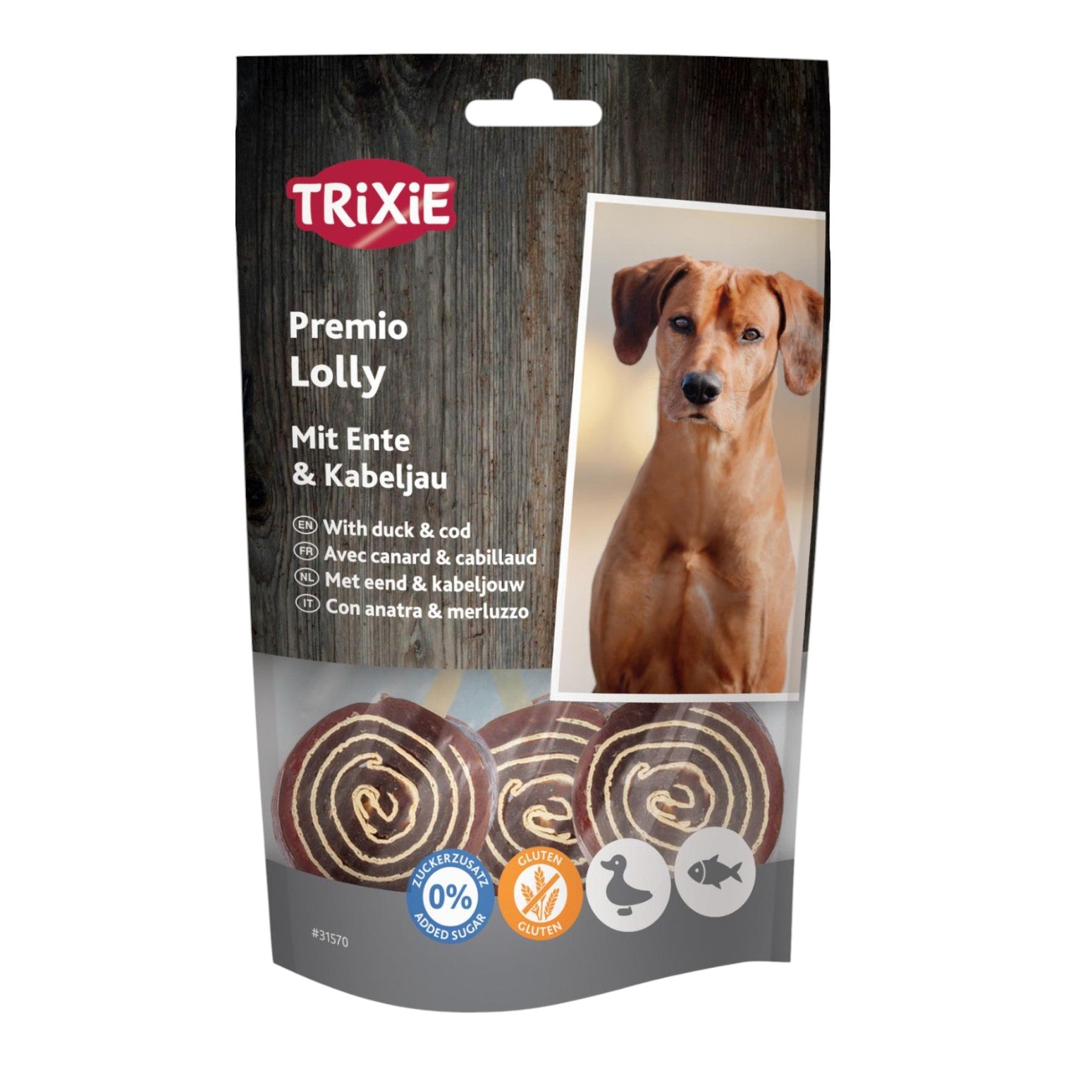 Trixie - Premio Slikkepinde m. And & Torsk - 80g