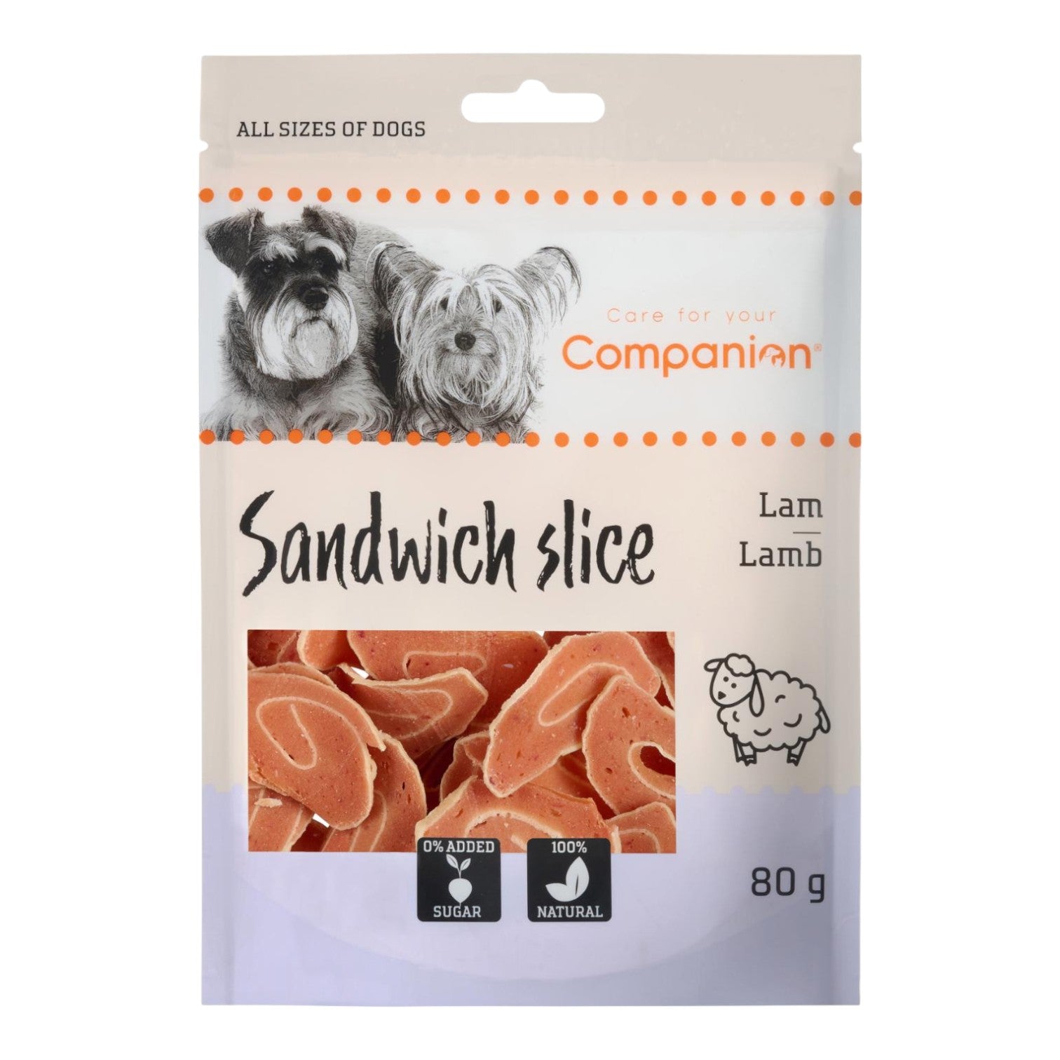 Companion - Sandwich Slice - Lam 80g