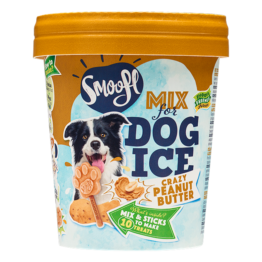Smoofl - Ismix til hundeis - Peanut Butter