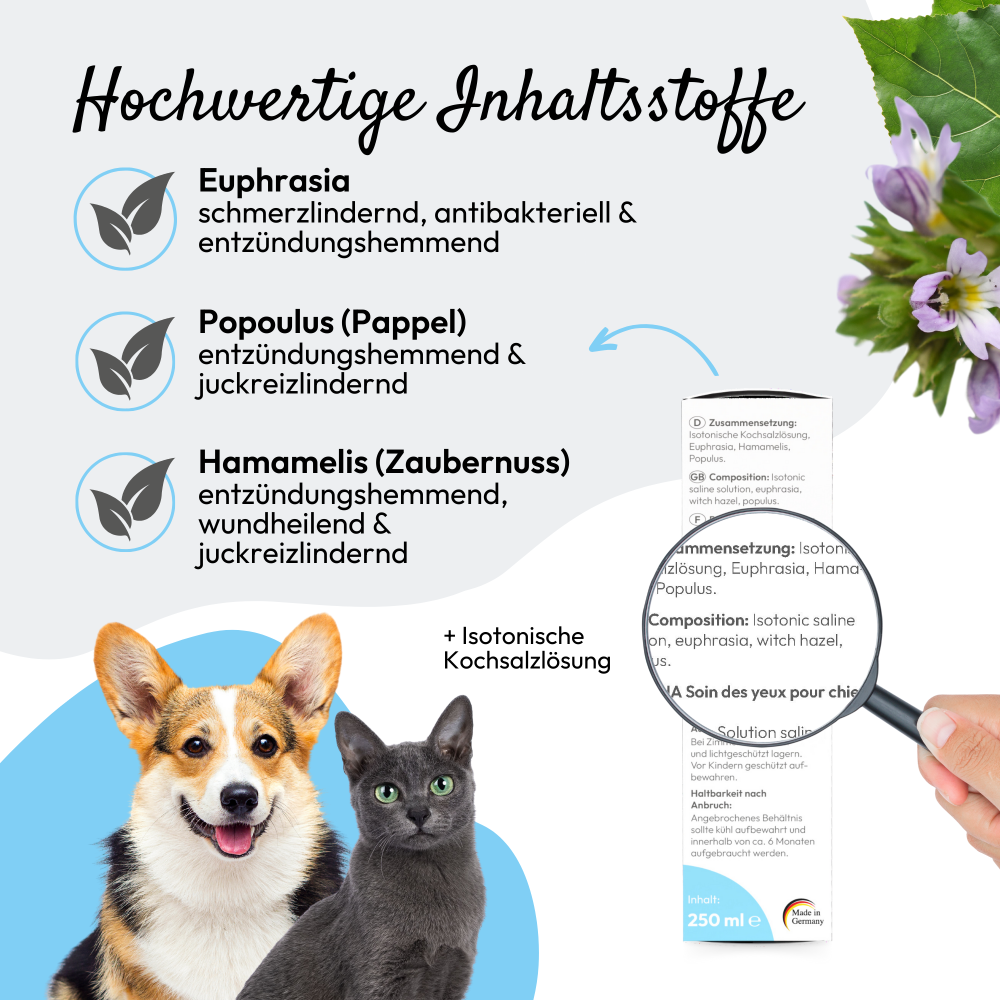 PHA - Øjenpleje til hunde - 20ml