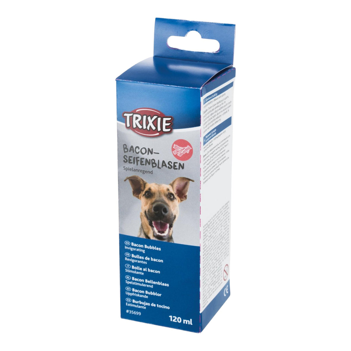 Aktiveringslegetøj - Trixie - Sæbebobler m. Baconsmag