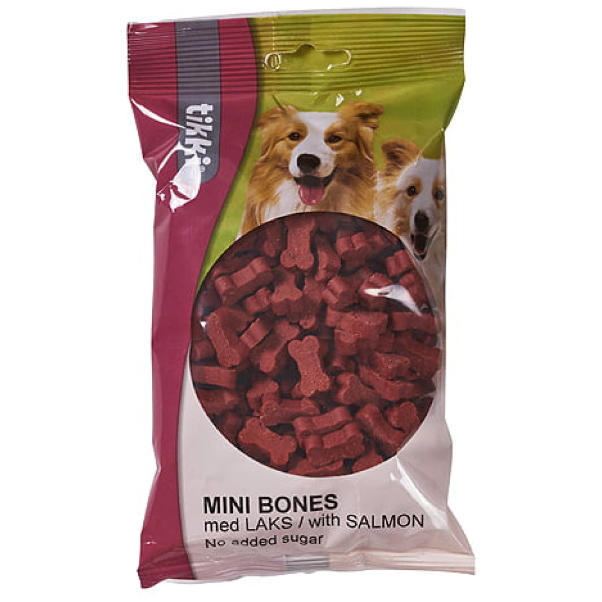 Tikki - Bløde godbidder - Miniben m. Laks 200g