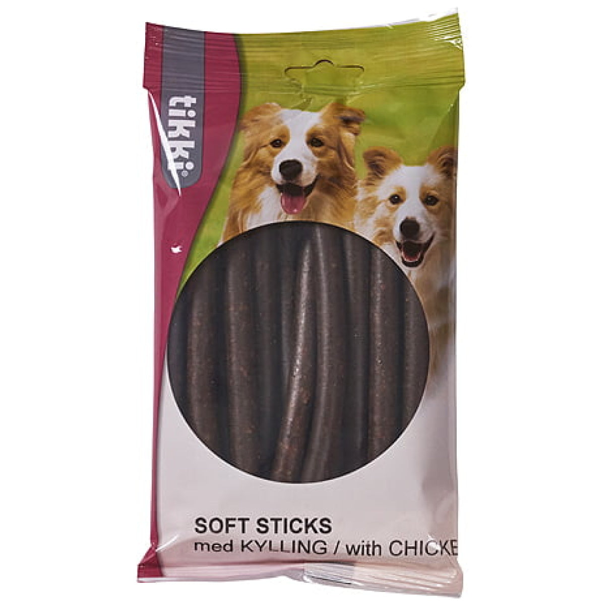 Tikki - Bløde Tyggeruller m. Kylling 200g