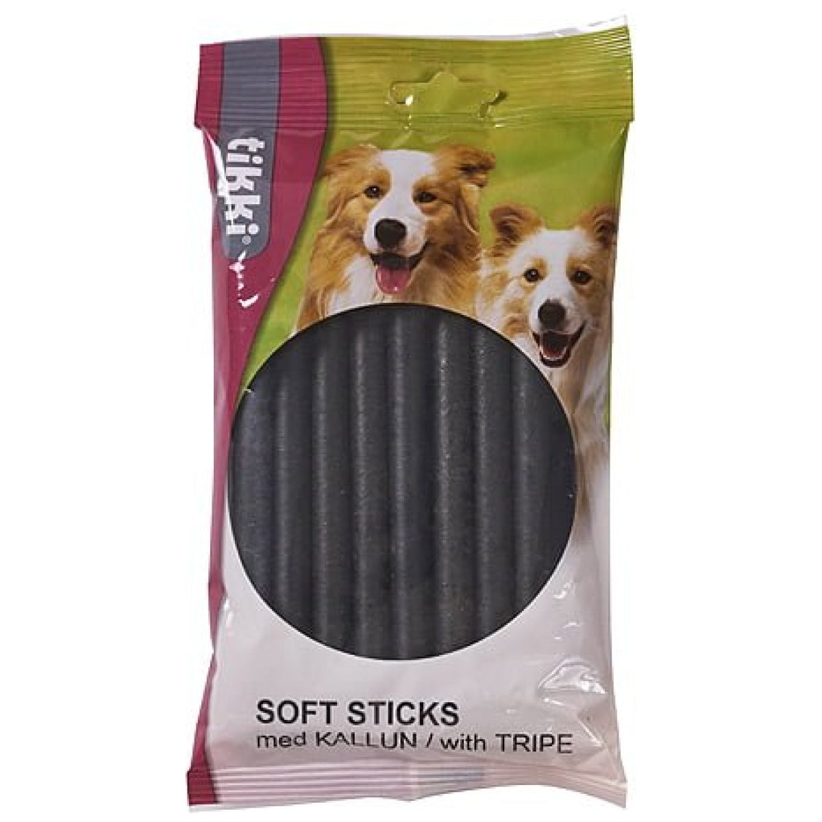 Tikki - Bløde Tyggeruller m. Kallun 200g