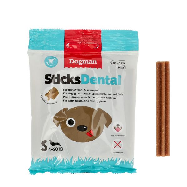 Dogman - Dental Sticks  110g - 7 stk. - Small