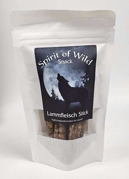 Spirit of Wild - Kødpinde m. Lam - Kornfri - 100g