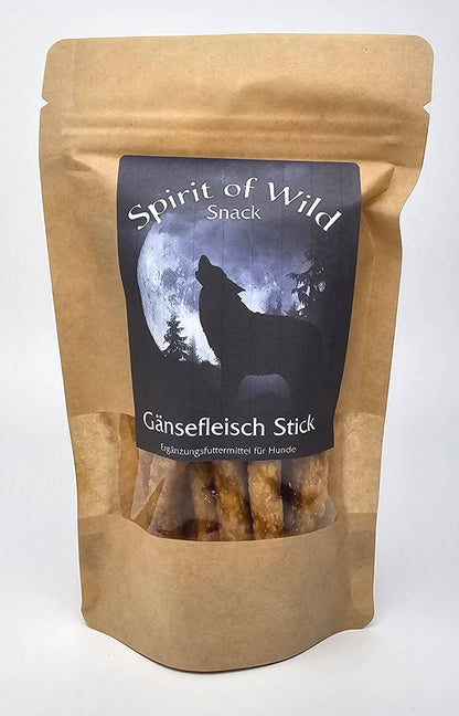 Spirit of Wild - Kødpinde m. Gås - Kornfri - 100g