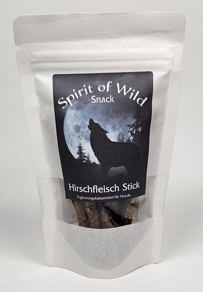 Spirit of Wild - Kødpinde m. Hjort - Kornfri - 100g
