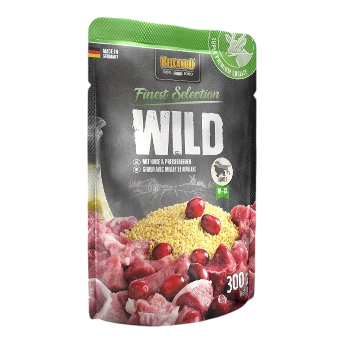 Belcando - Vådfoder m. Vildt, Hirse & Tyttebær - 300g