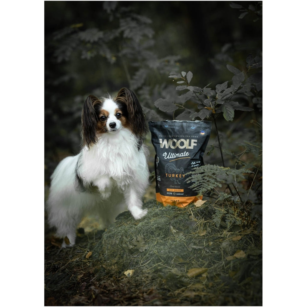 Woolf Ultimate - Lufttørret hundefoder m. Kalkun - 1kg