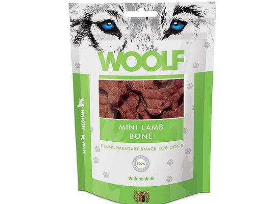 Woolf - Bløde mini-ben m. Lam - 100g
