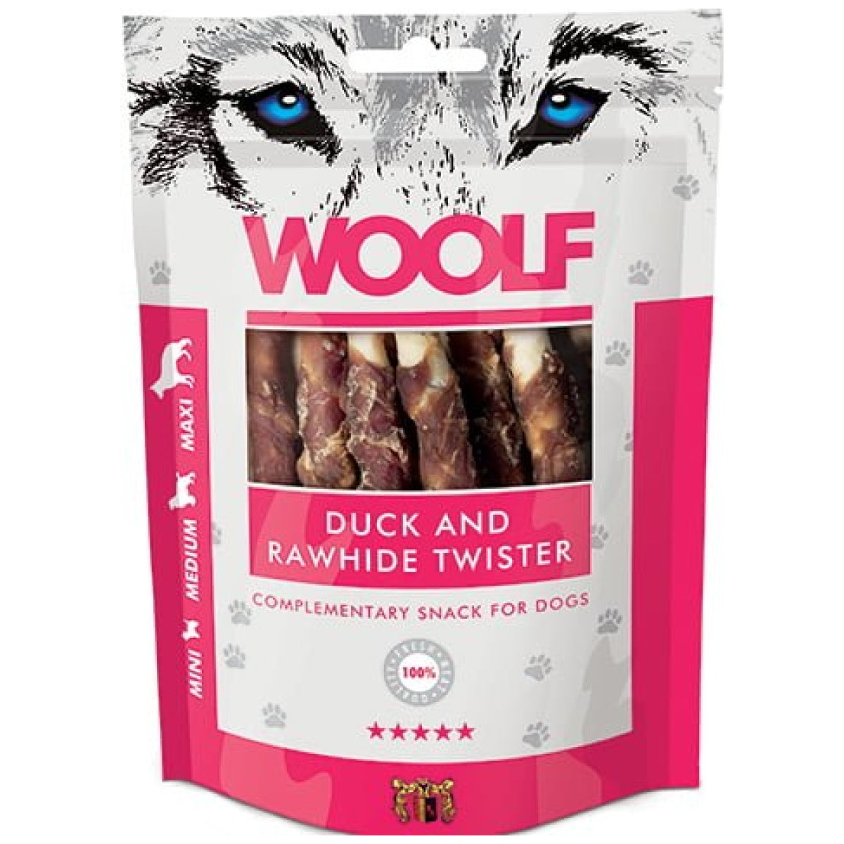 Woolf - Tyggepind m. And - 100g