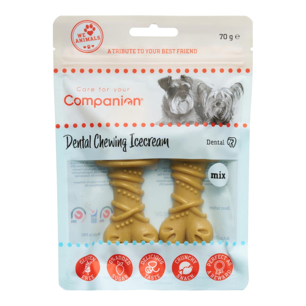 Companion - Dental - Chewing Isvaffel - 70g