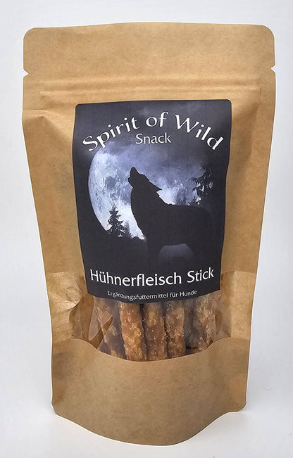 Spirit of Wild - Kødpinde m. Kylling - Kornfri - 100g