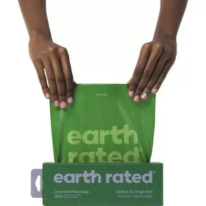 Earth Rated - Høm Høm poser - 300 stk. m. lavendel duft