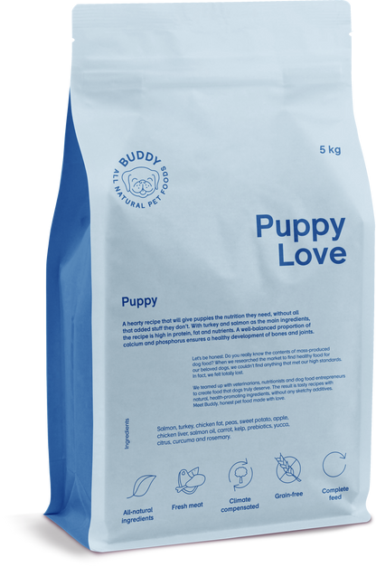 Buddy Pet Foods - Hundefoder -  Hvalpefoder