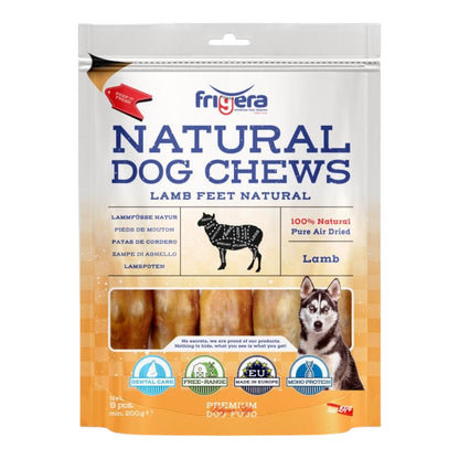 Frigera - Natural Dog Chews - Lammefødder 5 stk.