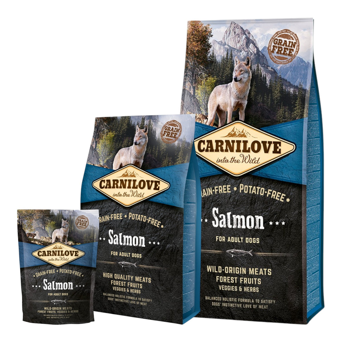 Carnilove - Kornfrit Hundefoder - Voksen - Laks