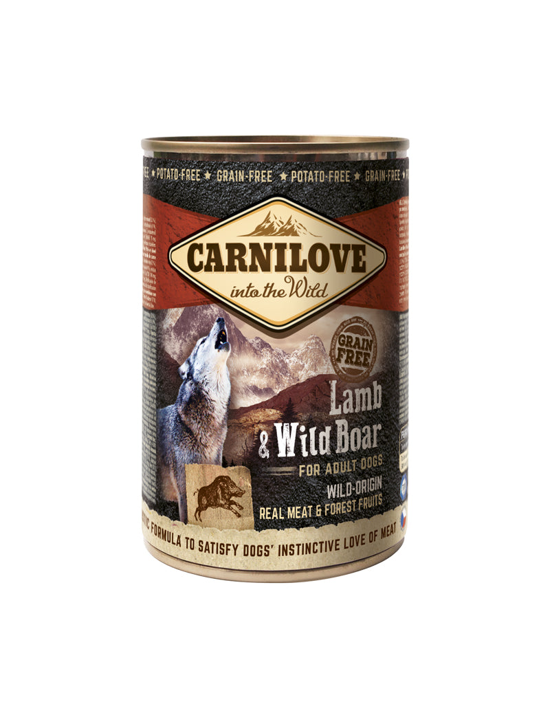 Carnilove Vådfoder m. Lam & Vildsvin 400g