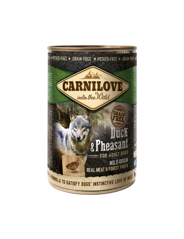 Carnilove Vådfoder m. And & Fasan 400g