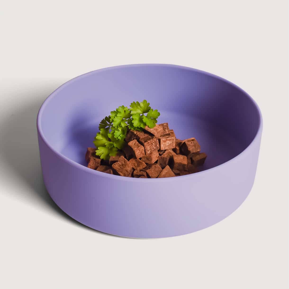 Ne&no® - Silikone-foderskål – Skridsikker – Lilla