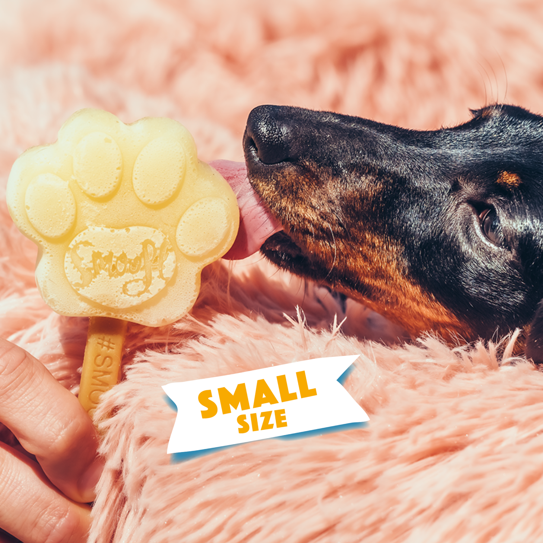 Smoofl - Silikone poteform til hundeis - Lille