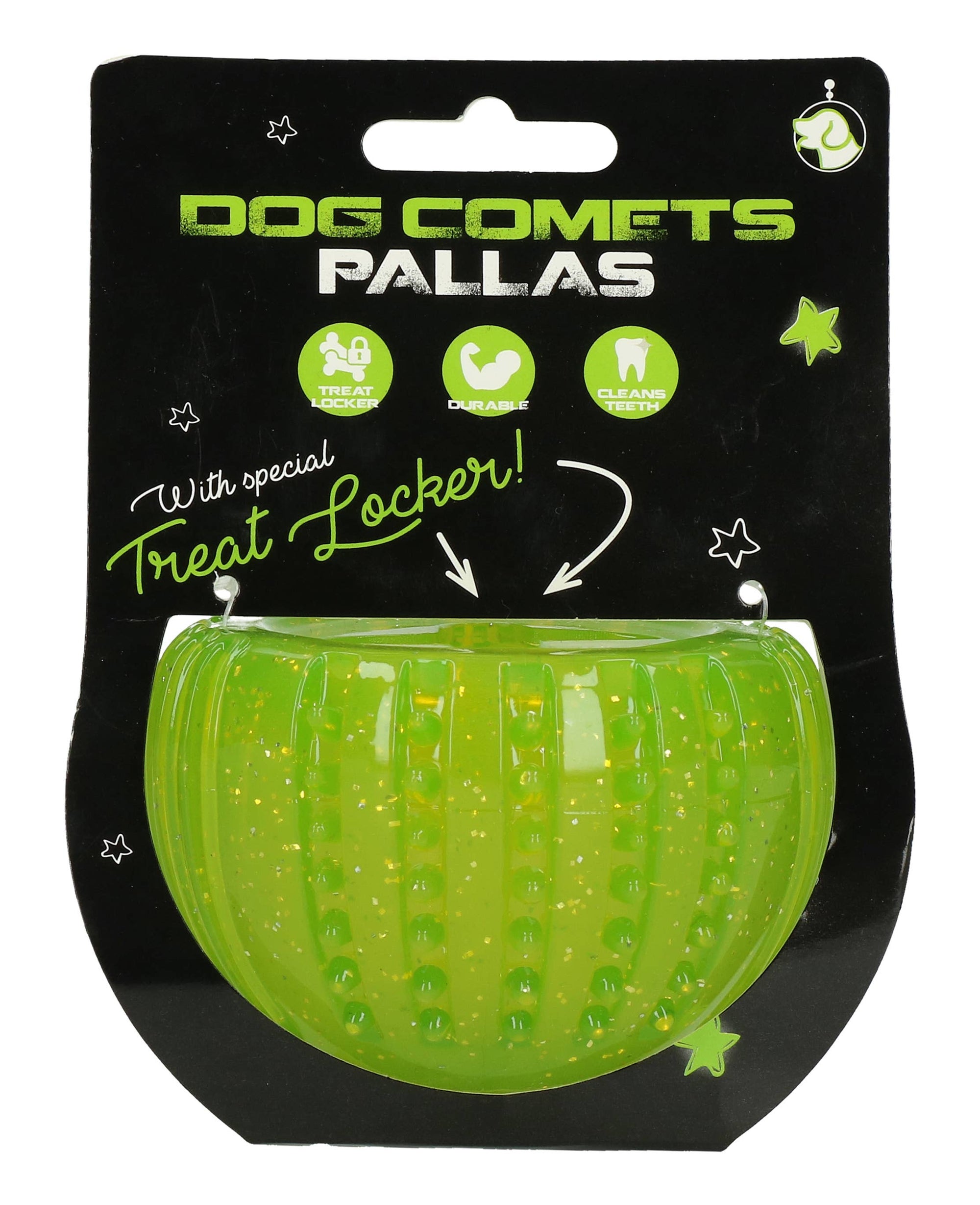 Dog Comets - Pallas - Aktivitetslegetøj - Grøn