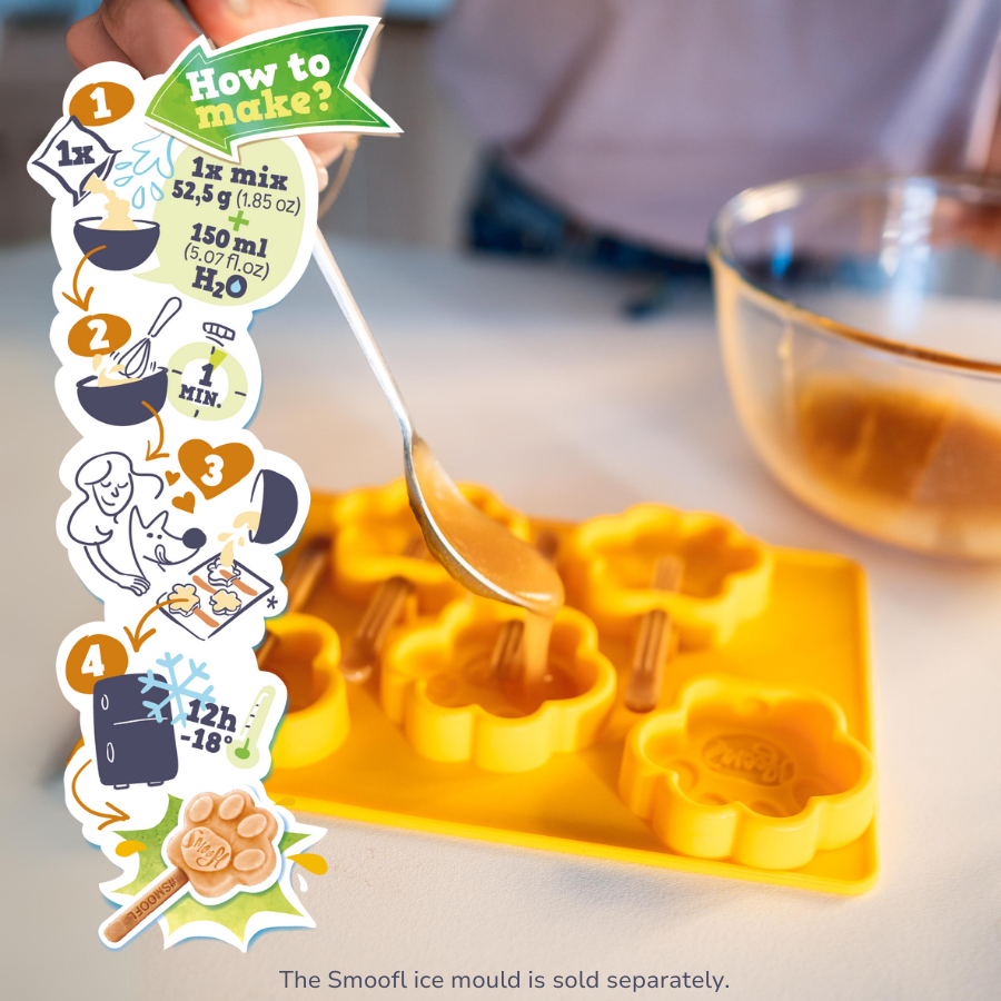 Smoofl - Ismix til hundeis - Peanut Butter