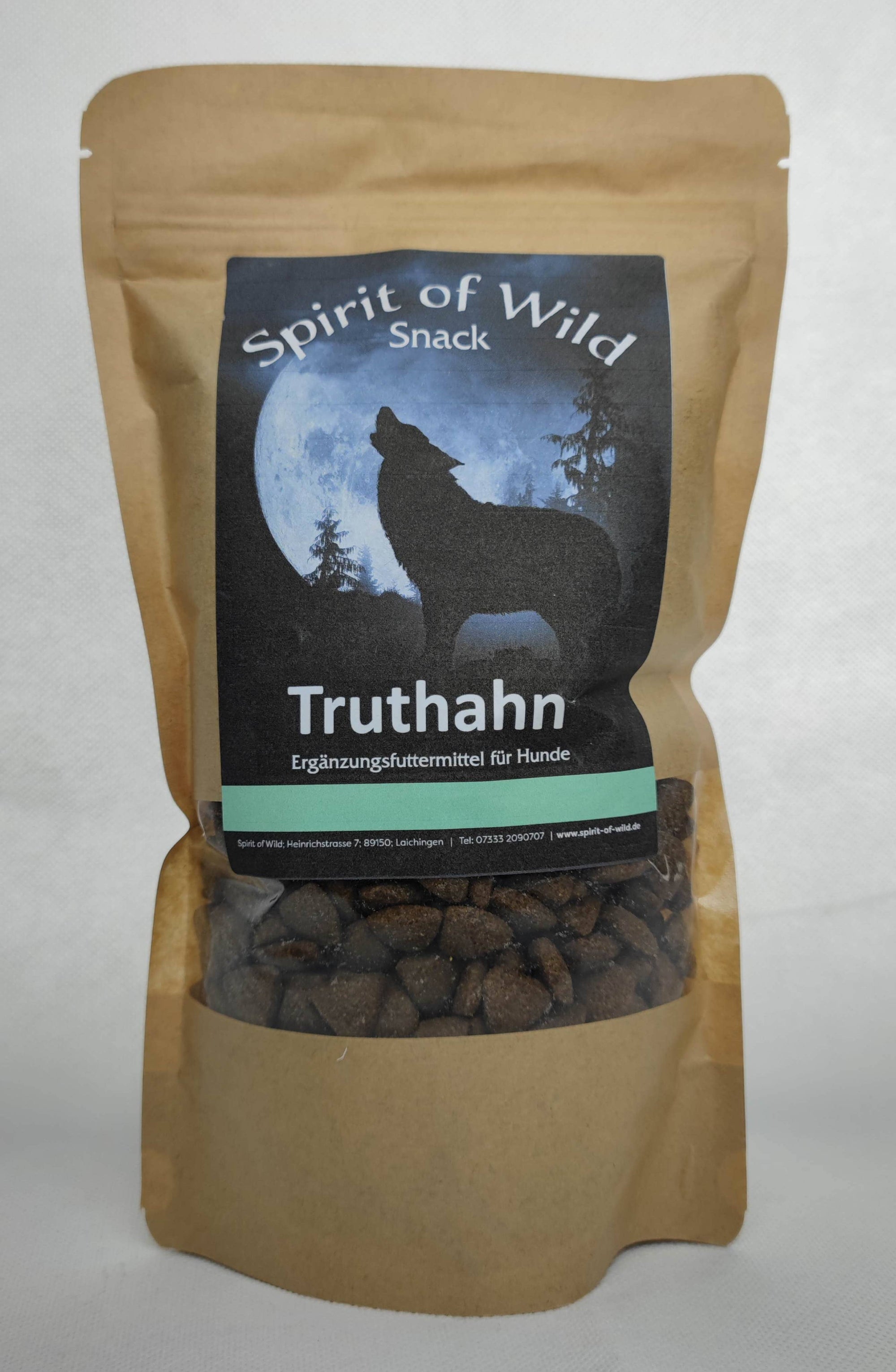 Spirit of Wild - Godbidder m. Kalkun -  Kornfri - 150g