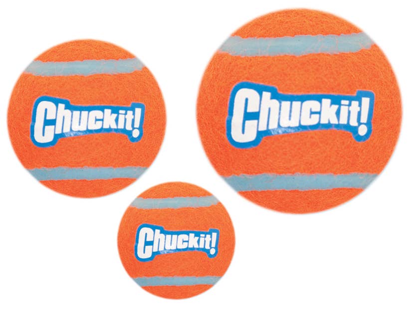 Chuck'it - Tennisbold - M 6cm - 4-pak