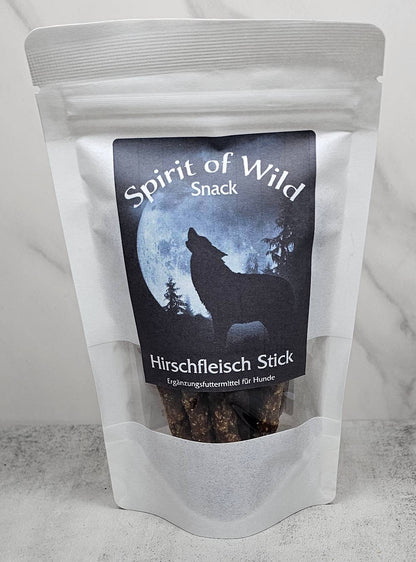 Spirit of Wild - Kødpinde m. Hjort - Kornfri - 100g