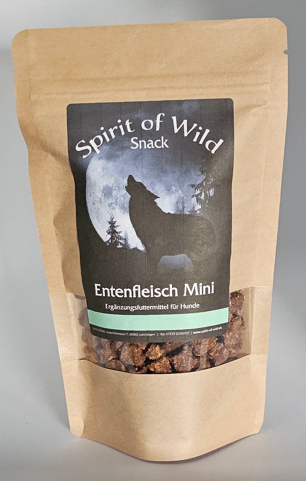 Spirit of Wild - Kødterninger - Andekød Mini - 100g