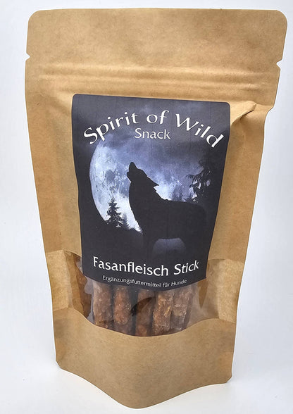 Spirit of Wild - Kødpinde m. Fasan - Kornfri - 100g