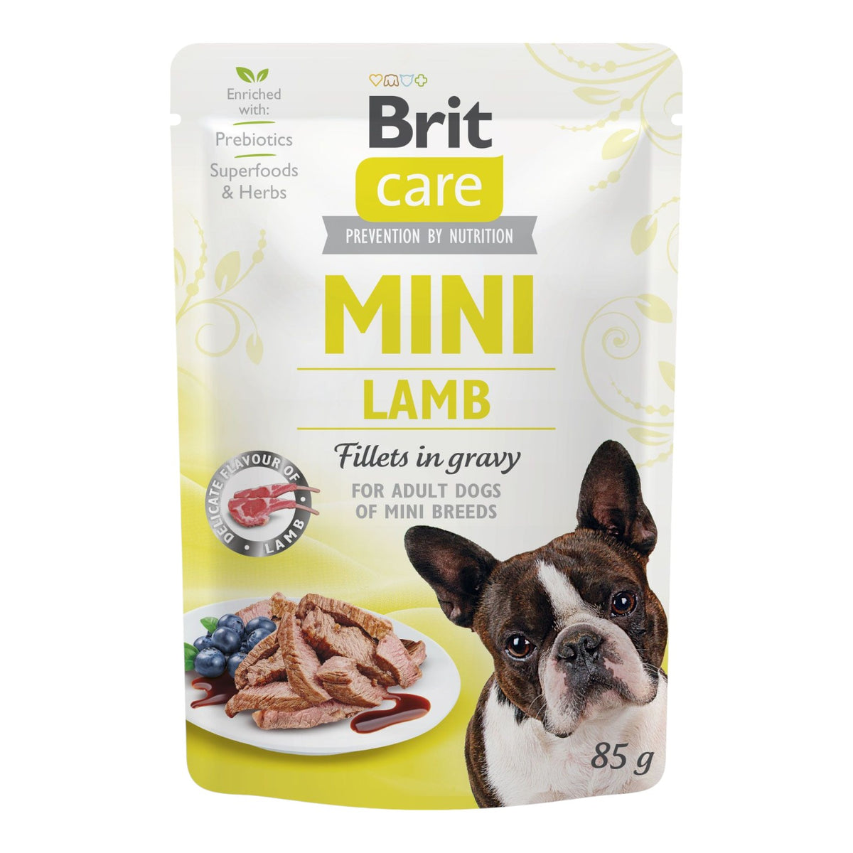Brit Care Mini - Fileter i sovs m. Lam - 85g