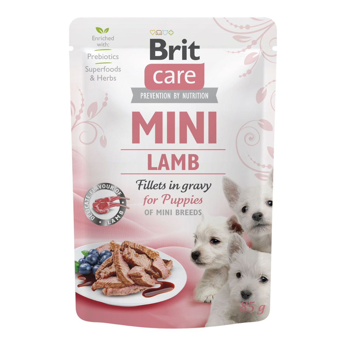 Brit Care Mini - Fileter i sovs m. Lam (Hvalp) - 85g