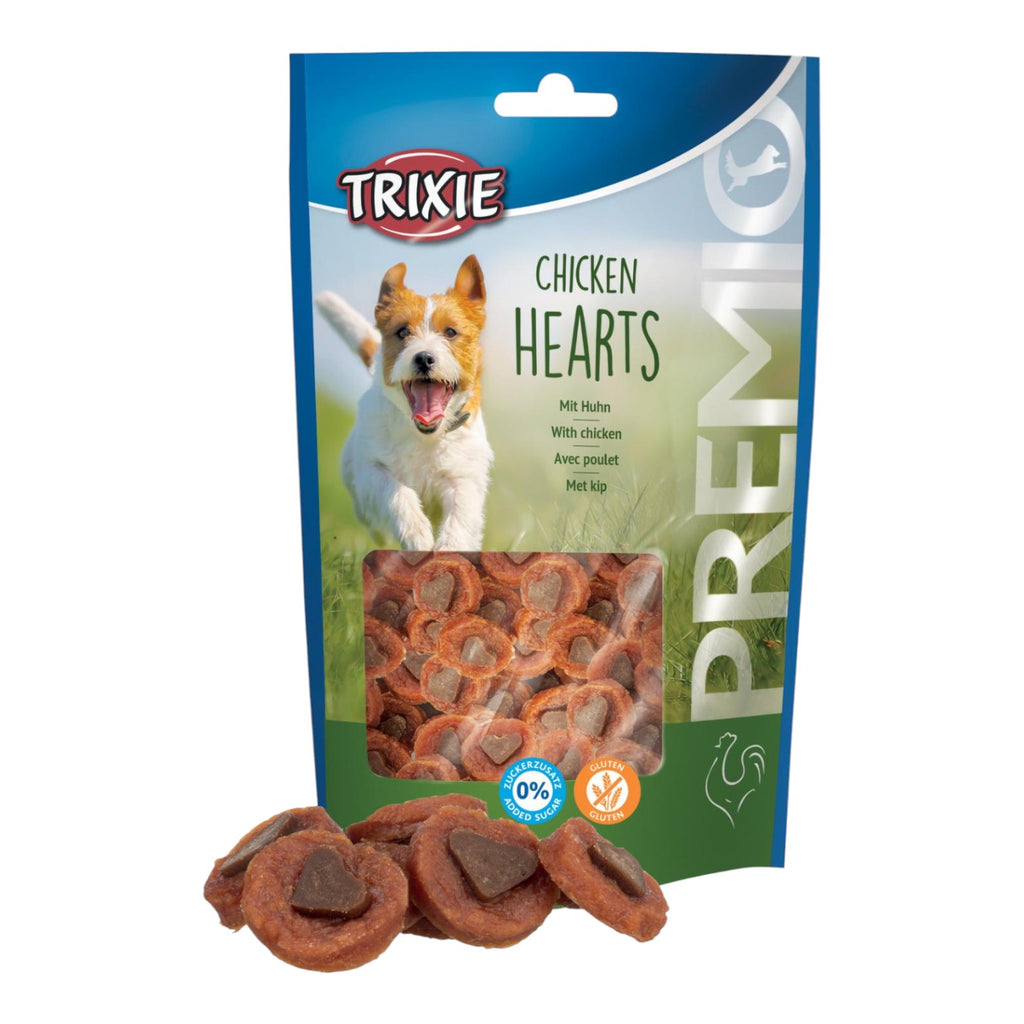 Trixie - Premio - Kyllingehjerter - 100g