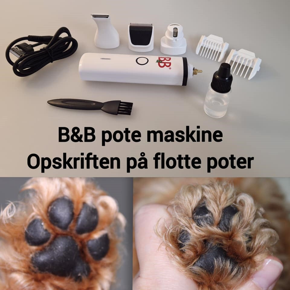 B&B - Pote klippemaskine 2i1