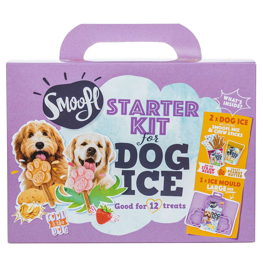Smoofl - Starterkit til hundeis - Stor