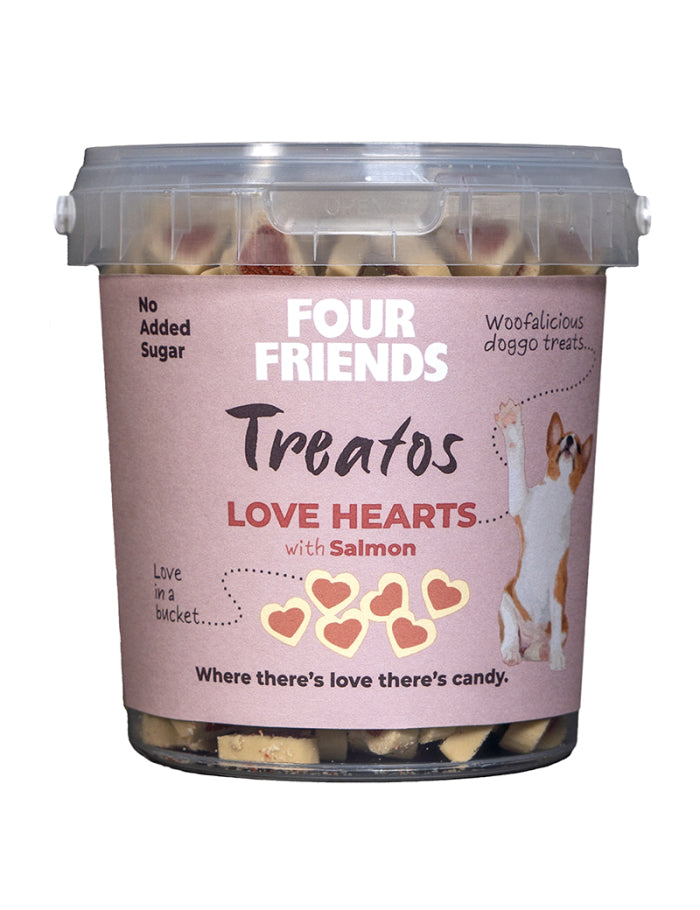 Four Friends - Treatos Love Hearts - 500g